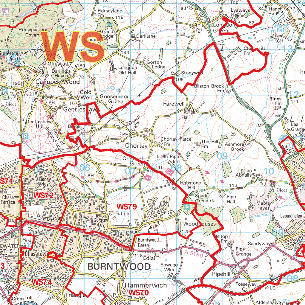 ws postcode area wikiwand