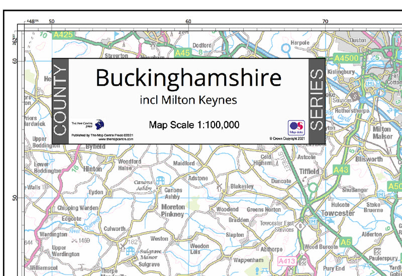 Buckinghamshire County Map 2021 Map Logic   Bucks1 800x 